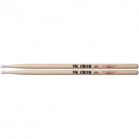 Baquetas Vic Firth Rock punta de nylon american classic ROCKN-CasadelMusico-Guitarras  y  Bajos