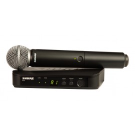 Microfono Inalambrico Shure BLX24/SM58-CasadelMusico-Audio y Video
