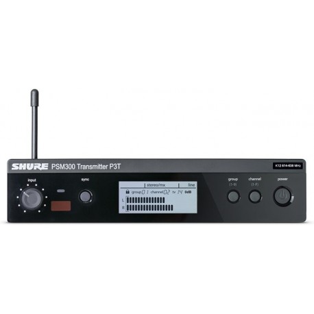 Transmisor Inalámbrico de Monitoreo Shure PSM300 P3T-CasadelMusico-Audio y Video