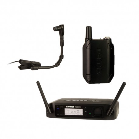 Sistema inalámbrico de instrumentos Shure  GLXD14/BETA98H-CasadelMusico-Audio y Video