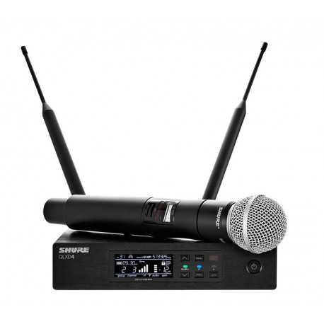 Sistema Inalambrico Shure QLXD24/SM58-CasadelMusico-Audio y Video