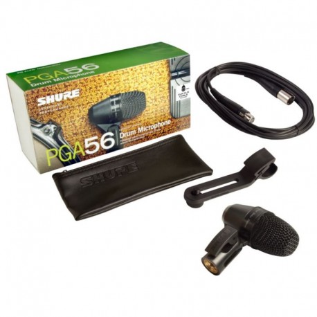 Microfono para percusiones, tambores, cable XLR-CasadelMusico-Audio y Video