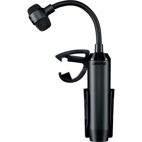 Microfono Shure para bateria o percusion PGA98D-XLR con cuello flexible y cable XLR-CasadelMusico-Audio y Video