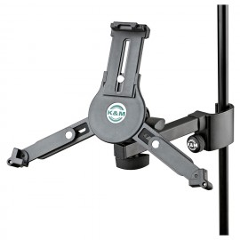 Soporte regulable con holder para tablet  K & M-CasadelMusico-Audio y Video