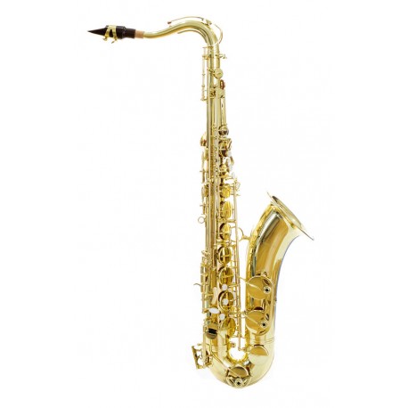 Saxofon Tenor Laqueado Silvertone SLSX024-CasadelMusico-Instrumentos Musicales