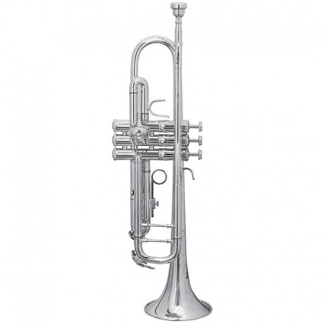 Trompeta Vicent Bach TR501S Plateada-CasadelMusico-Instrumentos Musicales