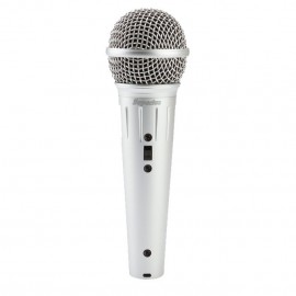 Micrófono Superlux Vocal Blanco con Cable XLR a XLR-CasadelMusico-Audio y Video