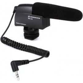 MICRÓFONO PARA VIDEO CÁMARA SENNHEISER  MKE400-CasadelMusico-Audio y Video