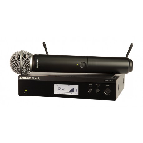 SISTEMA INALAMBRICO SHURE  BLX24R/SM58-CasadelMusico-Audio y Video