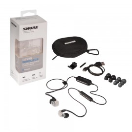 Shure SE215-BT1 Audífonos In-Ear Inalámbricos con Bluetooth, Color Transparente-CasadelMusico-Audio y Video