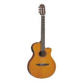 Guitarra Electro Acústica Yamaha NTX700C Cuerdas Nylon Tapa Maciza de Cedro-CasadelMusico-