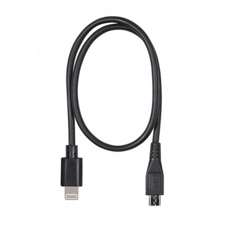 Cable de 38 cm con conectores lightning y USB para MV88+-CasadelMusico-Audio y Video