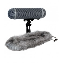 Sistema completo de pantalla antiviento, base aislante, zepelín y mango para el VP89S, corto-CasadelMusico-Audio y Video