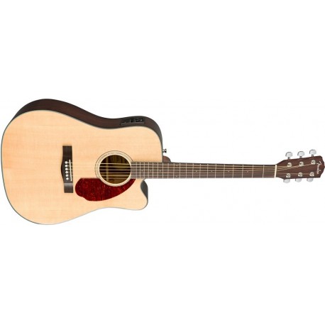 Guitarra Electroacustica Fender Cd-140sce Natural Cutway con estuche-CasadelMusico-