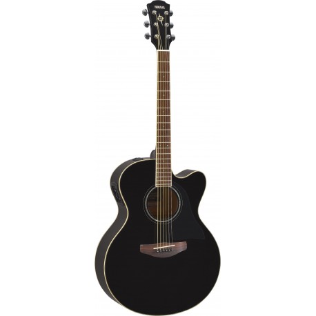 GUITARRA ELECTRO-ACUSTICA YAMAHA CPX600 NEGRA-CasadelMusico-Guitarras  y  Bajos