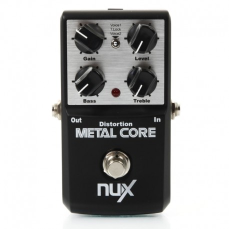 PEDAL DE EFECTOS METAL CORE NUX PARA GUITARRA-CasadelMusico-Instrumentos Musicales