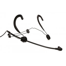 Micrófono para vocalistas y coros, color negro, conector TA4F.-CasadelMusico-Audio y Video