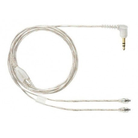 Cable moldeable con 2 conectores, 1.6 mts (64"), para SE215, SE315, SE425 y SE535, color transparente.-CasadelMusico-Audio y Vid