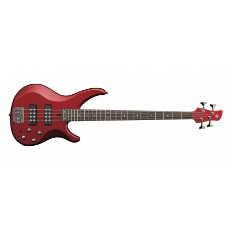Bajo Electrico Yamaha TRBX304 CAR 4 Cuerdas Rojo-CasadelMusico-