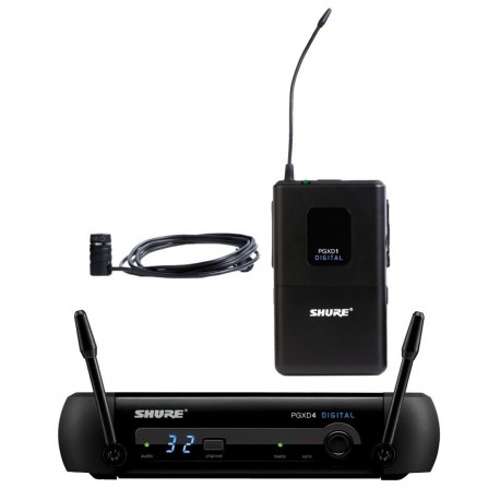 Microfono Inalambrico de Solapa Shure PGXD14/85-CasadelMusico-Audio y Video