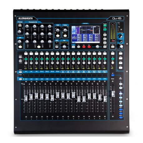 Mezcladora Digital Allen & Heath QU-16 de 16 Canales-CasadelMusico-Audio y Video