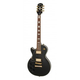 Guitarra Zurda Epiphone Les Paul CUSTOM PRO Negra-CasadelMusico-Guitarras  y  Bajos