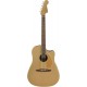 Guitarra Electro Acustica Fender Redondo Player Dorada 0970713553-CasadelMusico-