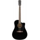 Guitarra Fender Electroacustica CD-60SCE Negra 0970113006-CasadelMusico-