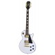 Guitarra Epiphone Les Paul CUSTOM PRO  Blanca-CasadelMusico-