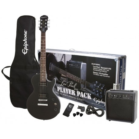 Paquete Guitarra Electrica Les Paul Epiphone-CasadelMusico-