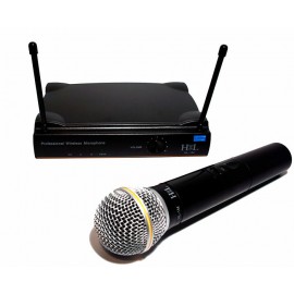 HL-1M Micrófono Inalámbrico Sencillo de Mano HIGH LINE-CasadelMusico-Audio y Video