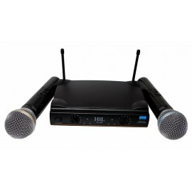 HL-2M Sistema Inalámbrico Doble de Mano HIGH LINE-CasadelMusico-Audio y Video