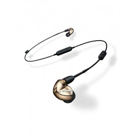Auriculares de 3 vías, color bronce, con cables 3.5 mm con control remoto y cable Bluetooth-CasadelMusico-Audio y Video