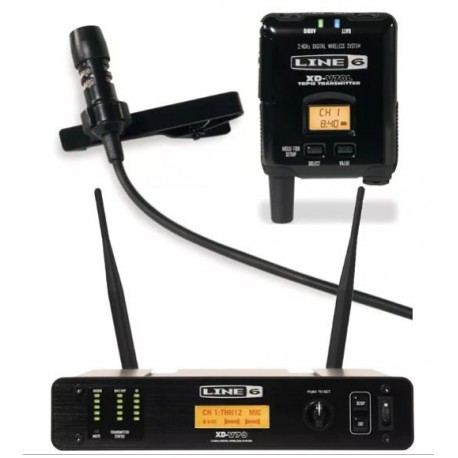 Sistema inalambrico Line 6 XD-V70LAV Lavalier-CasadelMusico-Audio y Video