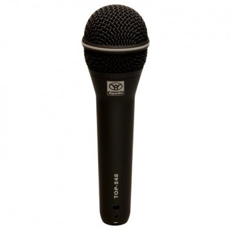 TOP-248	Microfono Dinamico SUPERCARDIOIDE P/Voz /Coros-CasadelMusico-Audio y Video