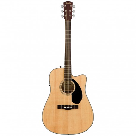 Guitarrra Electroacustica Fender CD-60SCE color Natural-CasadelMusico-