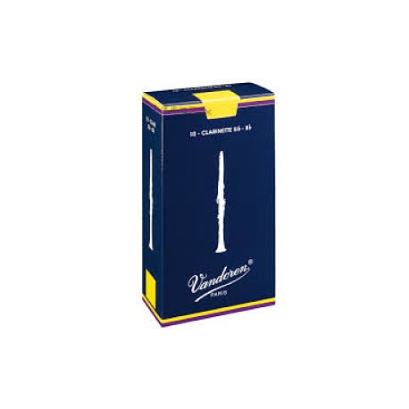 CAJA DE 10 CAÑAS PARA CLARINETE SIB 2 VANDOREN-CasadelMusico-Accesorios y Souevenirs