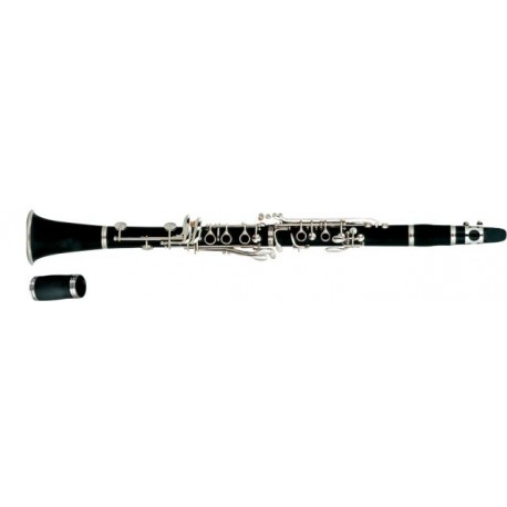 Clarinete Princess CL-520 DE 17 Llaves Nickel Plateado-CasadelMusico-Instrumentos Musicales