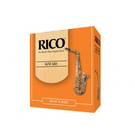 CAJA DE 10 CAÑAS RJA1020(10) SAX ALTO 2 RICO(SAR2(10)-CasadelMusico-Accesorios y Souevenirs