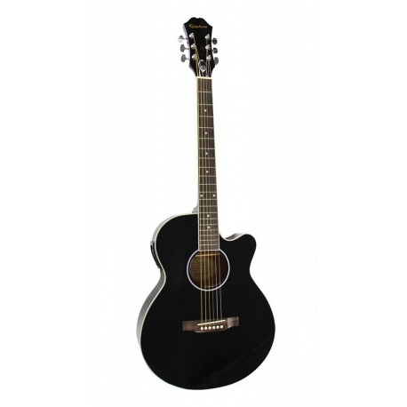 Guitarra Electro Acustica Epiphone PR-4E Negra-CasadelMusico-