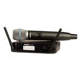 Sistema de microfonia inalambrico GLXD24/B87A-CasadelMusico-Audio y Video