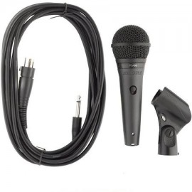 Microfono Con SW, ideal cantantes y coros, cable 1/4-CasadelMusico-Audio y Video