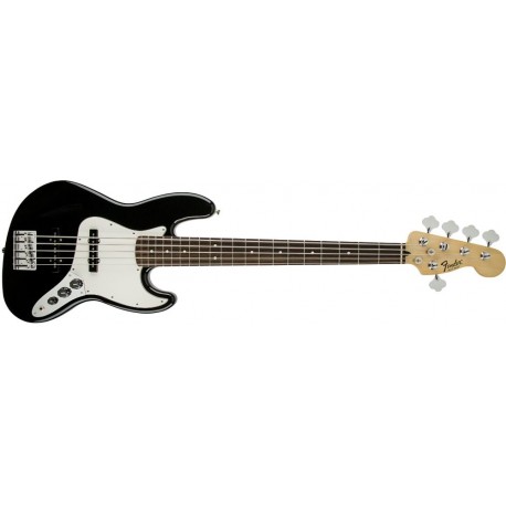 Bajo Fender J BASS V PF BLK 0146603506-CasadelMusico-