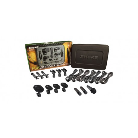 MICROFONOS PGA52, 3PGA56, PGA57 Y 2 PGA81 CABLES-CasadelMusico-Audio y Video