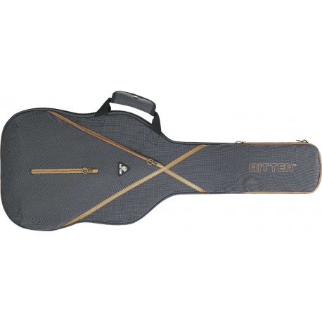 Funda Ritter Guitarra Electrica Rgs7-E/Mgb Gris-Marron-CasadelMusico-