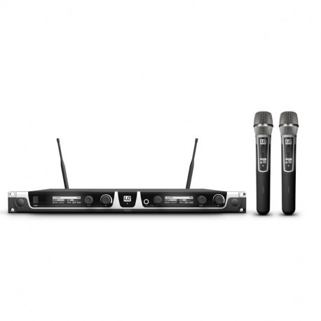 Microfonos Inalambrico (Par) De Condensador LD Systems U505HHC2-CasadelMusico-Audio y Video