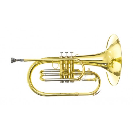 Melofono Silvertone De Marcha Laqueado En Fa-CasadelMusico-
