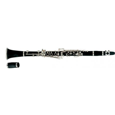 Clarinete Princess CL-520 DE 17 Llaves Nickel Plateado-CasadelMusico-
