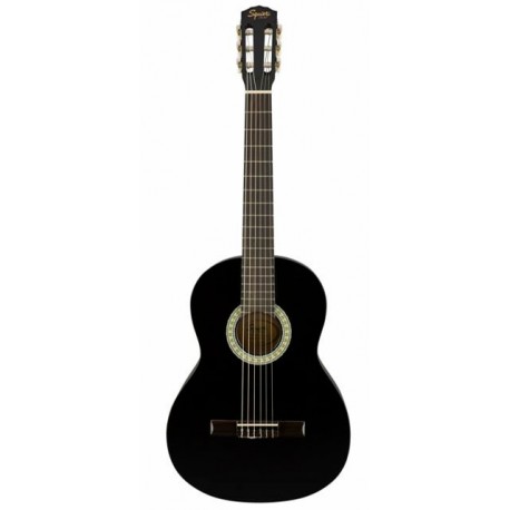GUITARRA ACUSTICA FENDER SA-150N CLASICA NEGRA-CasadelMusico-
