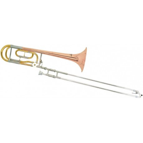 Trombon De Vara En Bb/F Laqueado con Transpositor SL-811L-CasadelMusico-